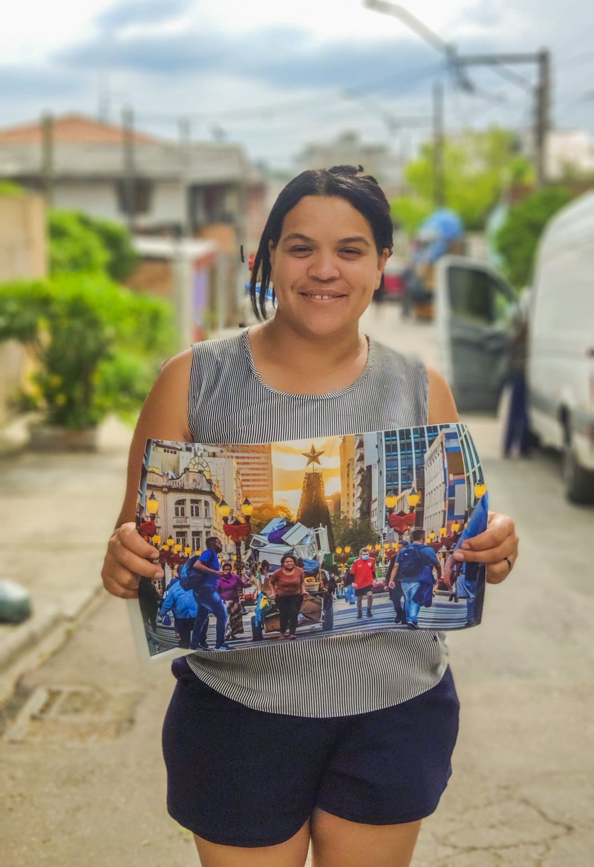 Sorriso de catadora de papel leva fotógrafo a jornada emocionante em Curitiba