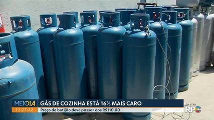 Gás de cozinha já está mais caro em algumas distribuidoras de Curitiba