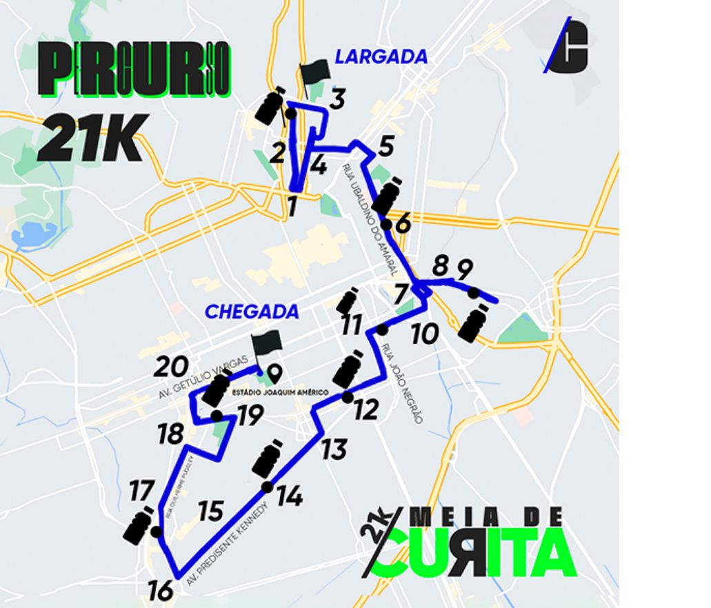 Meia Maratona muda trajeto de 56 linhas de ônibus neste domingo em Curitiba