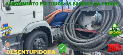 Desentupidora Capão Raso desentupimento de esgoto