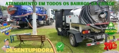 Desentupimento barato no Boqueirão