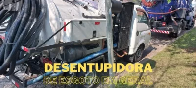 Desentupimento com equipamentos modernos Pinheirinho