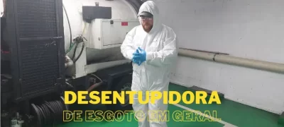 Desentupimento de esgoto com preço justo