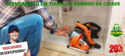 Desentupimento de pia no Pinheirinho