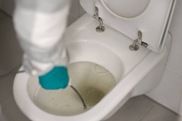 Quais são os principais passos do desentupimento de vasos sanitários?