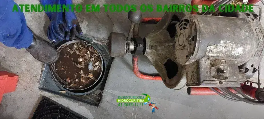 5 - Empresa especializada em desentupimento de caixa de gordura no Vista Alegre Curitiba
