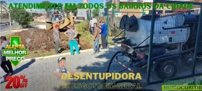 Desentupimento em geral no Boa Vista