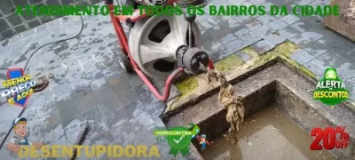 Desentupimento no Bairro Alto