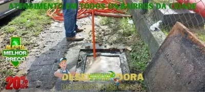 Desentupimento por Hidro Jato no Bairro Alto