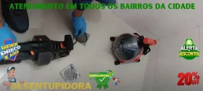 desentupimento residencial no Vista Alegre Curitiba