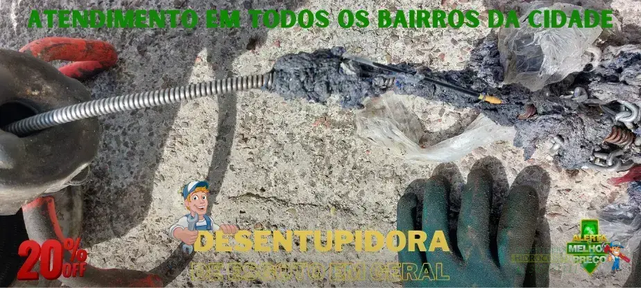 Passo a passo do processo de desentupimento da rede de esgoto no Cristo Reio