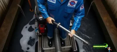 Serviço de Sucção de Água em Fosso de Elevador