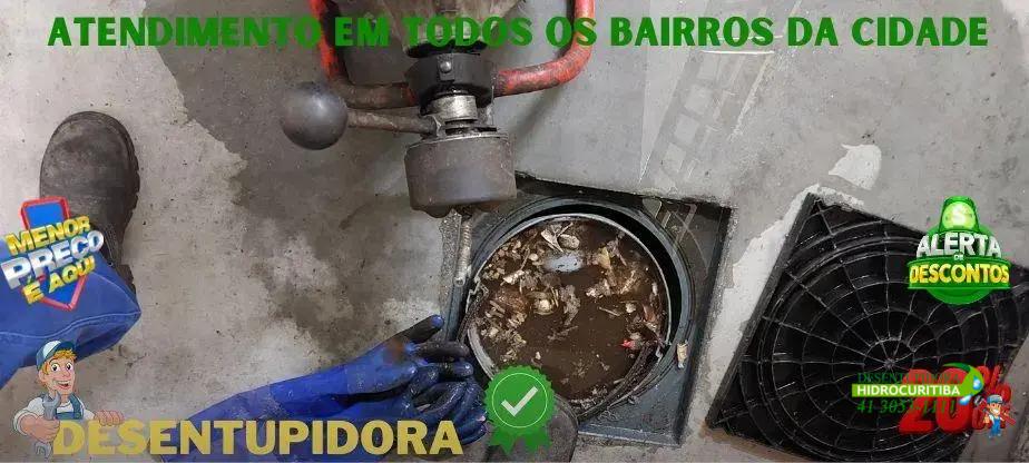 Desentupidora Sítio Cercado Curitiba 1 Serviços de desentupimento disponíveis no bairro Sítio Cercado, Curitiba