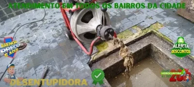 como desentupir cano de água
