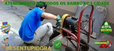 desentupindo fossa