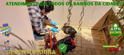 água do vaso não desce